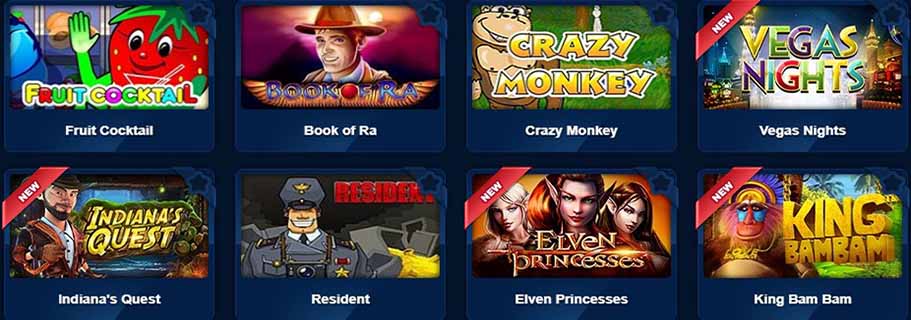 Игровые аппараты казино